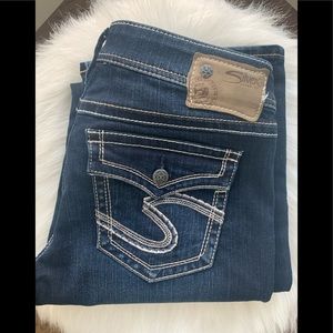 Silver brand jeans. Like new!